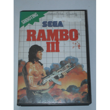 Rambo III [Jeu vidéo Sega Master system]