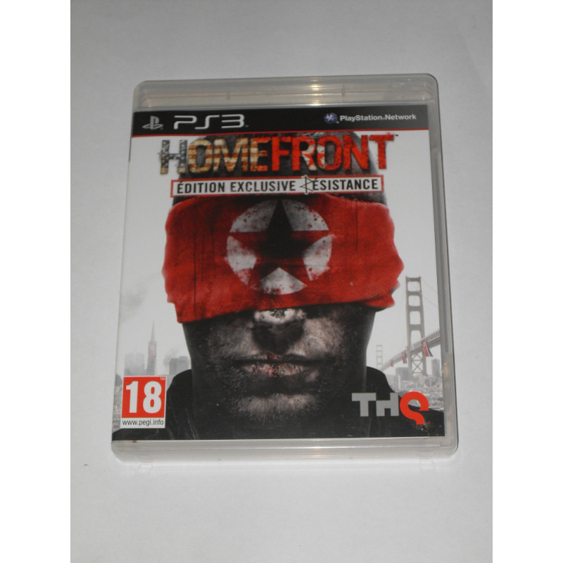 Homefront (édition exclusive résistance) [Jeu vidéo Sony PS3 (playstation 3)]