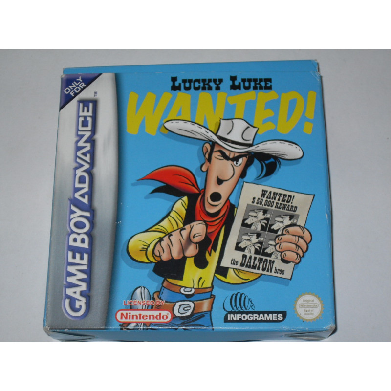 Lucky Luke : Wanted ! [Jeu vidéo Nintendo Game boy advance]