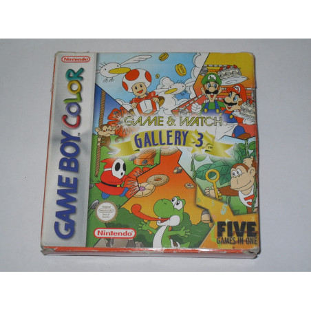 Game & Watch Gallery 3 [Jeu vidéo Nintendo Game boy color]