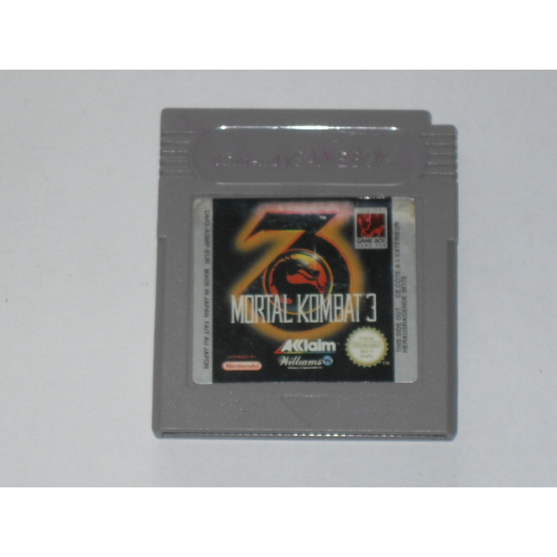 Mortal Kombat 3 [Jeu vidéo Nintendo Game boy]