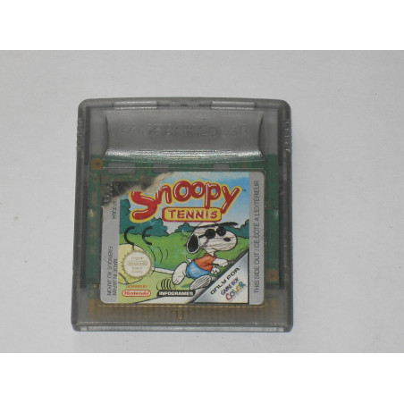 Snoopy Tennis [Jeu vidéo Nintendo Game boy color]