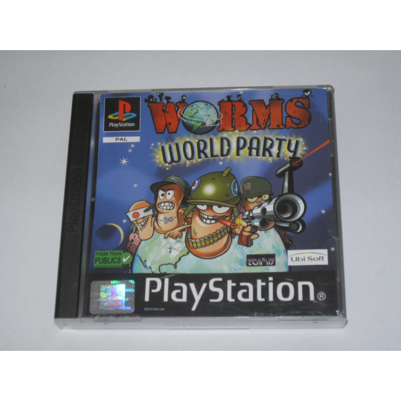 Worms World Party [Jeu vidéo Sony PS1 (playstation)]