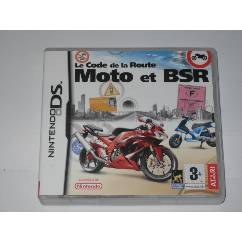 Le Code de la Route : Moto et BSR [Jeu vidéo Nintendo DS]