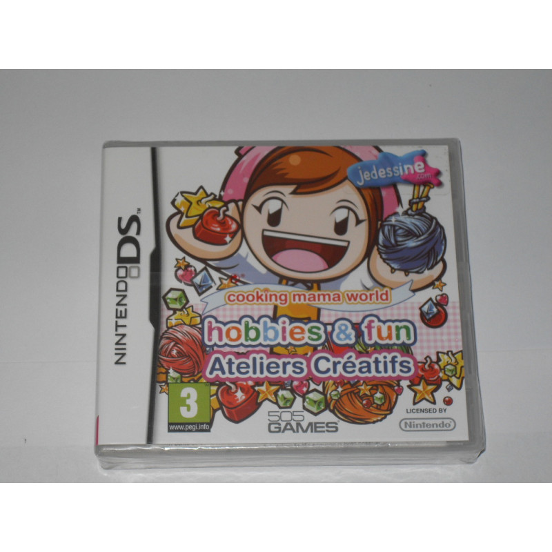 Cooking Mama World - Hobbies & Fun : Ateliers Créatifs [Jeu vidéo Nintendo DS]