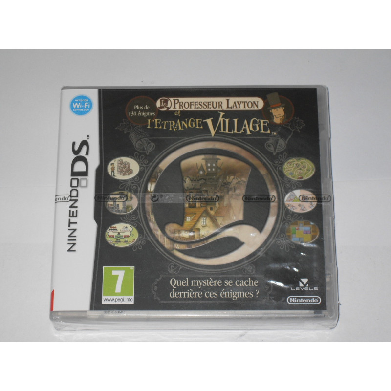 Professeur Layton et l'étrange village [Jeu vidéo Nintendo DS]