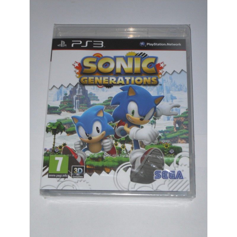 Sonic Generations [Jeu vidéo Sony PS3 (playstation 3)]