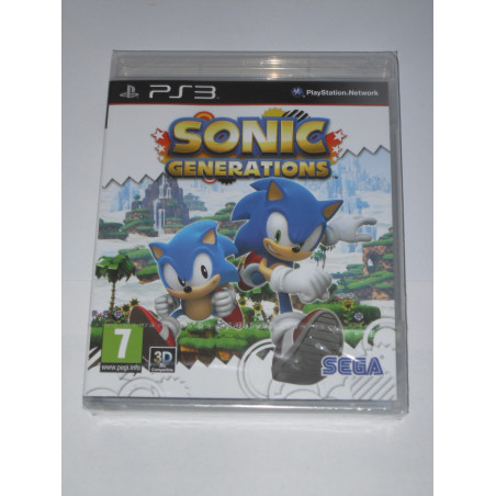 Sonic Generations [Jeu vidéo Sony PS3 (playstation 3)]