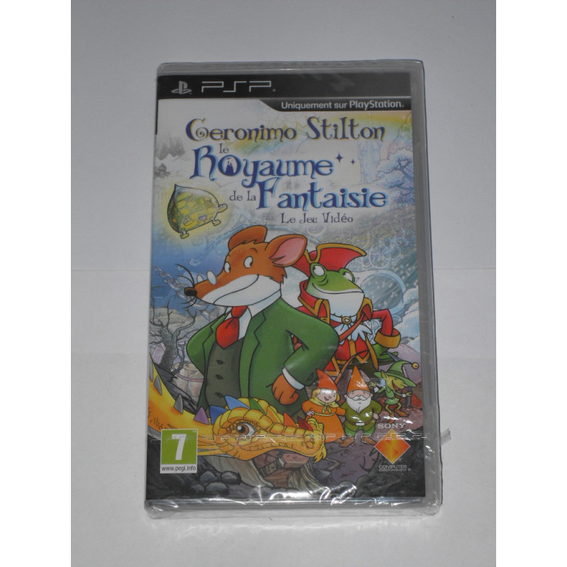 Geronimo Stilton : Le Royaume de la Fantaisie [Jeu vidéo Sony PSP]