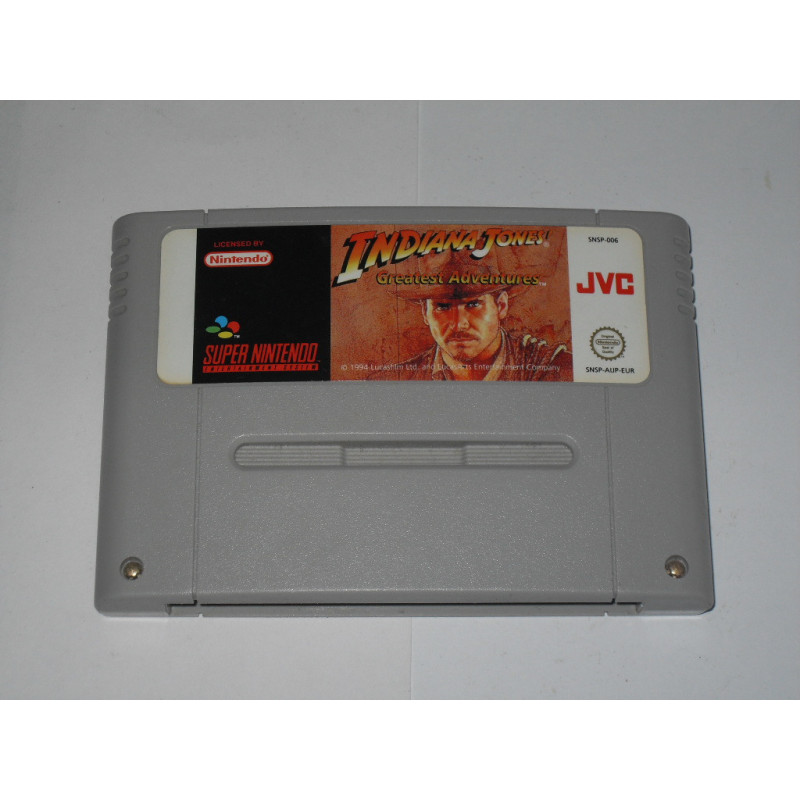 Indiana Jones : Greatest Adventures [Jeu vidéo Super nintendo]