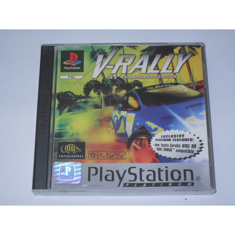 V-Rally [Jeu vidéo Sony PS1 (playstation)]