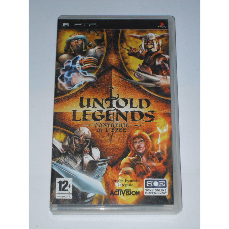 Untold Legends : Confrérie de l'épée [Jeu vidéo Sony PSP]