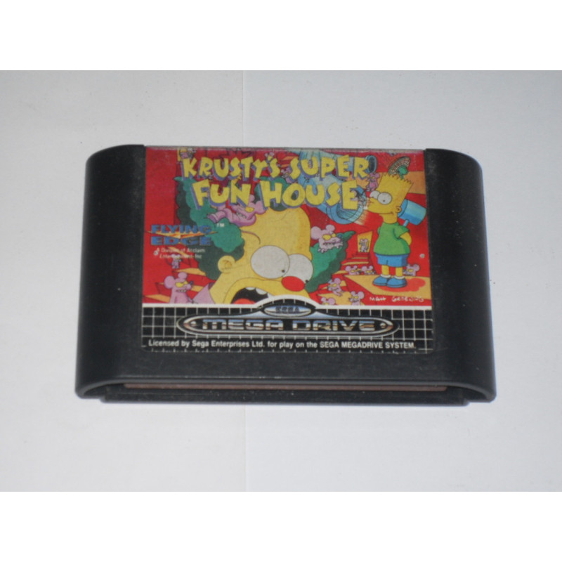 Krusty's Super Fun House [Jeu vidéo Sega Megadrive]