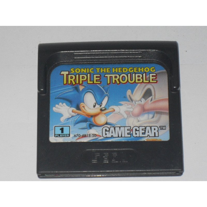 Sonic the Hedgehog : Triple Trouble [Jeu vidéo Sega Game gear]