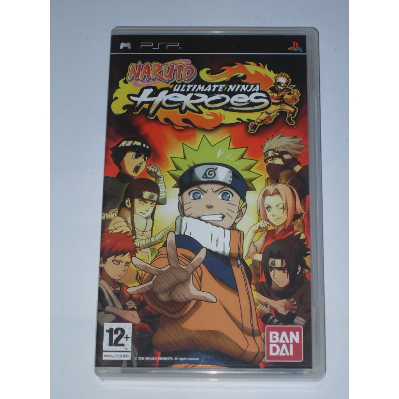 Naruto Ultimate Ninja Heroes [Jeu vidéo Sony PSP]