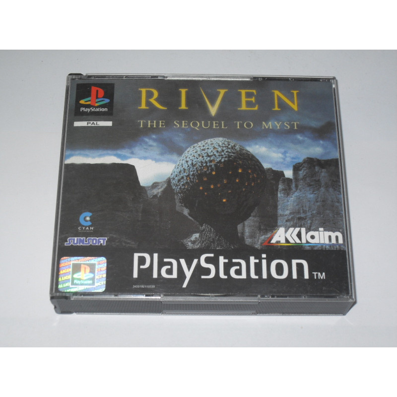 Riven : The Sequel to Myst [Jeu vidéo Sony PS1 (playstation)]